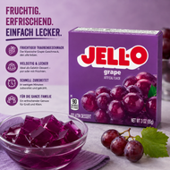 JELL-O - Instant Gelatin Dessert "grape" (85g)