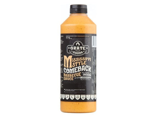 GRATE GOODS - Barbecue Sauce "Mississippi Style Comeback" (775 ml)