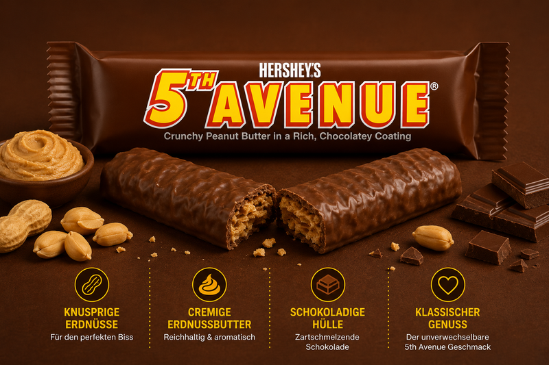 Hershey's - Chocolate Bar "5th Avenue" (56 g)