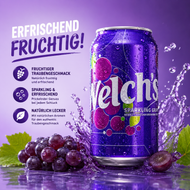 Welch's "Sparkling Grape" (355 ml)