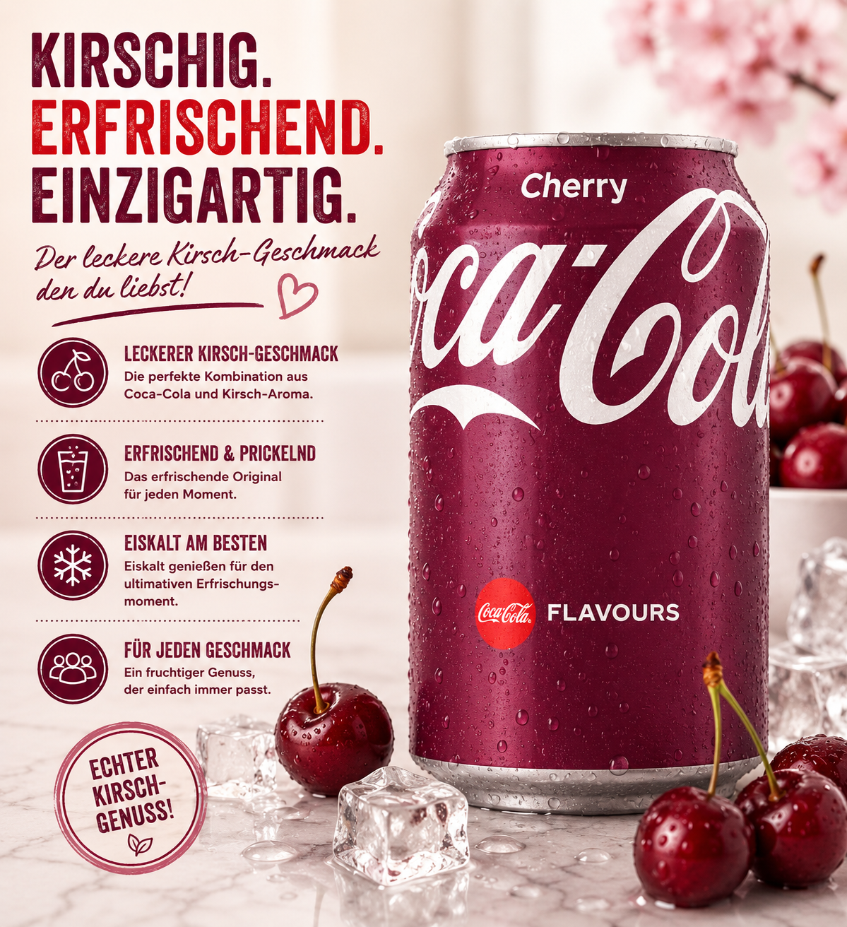 CocaCola - "Cherry" (355 ml)