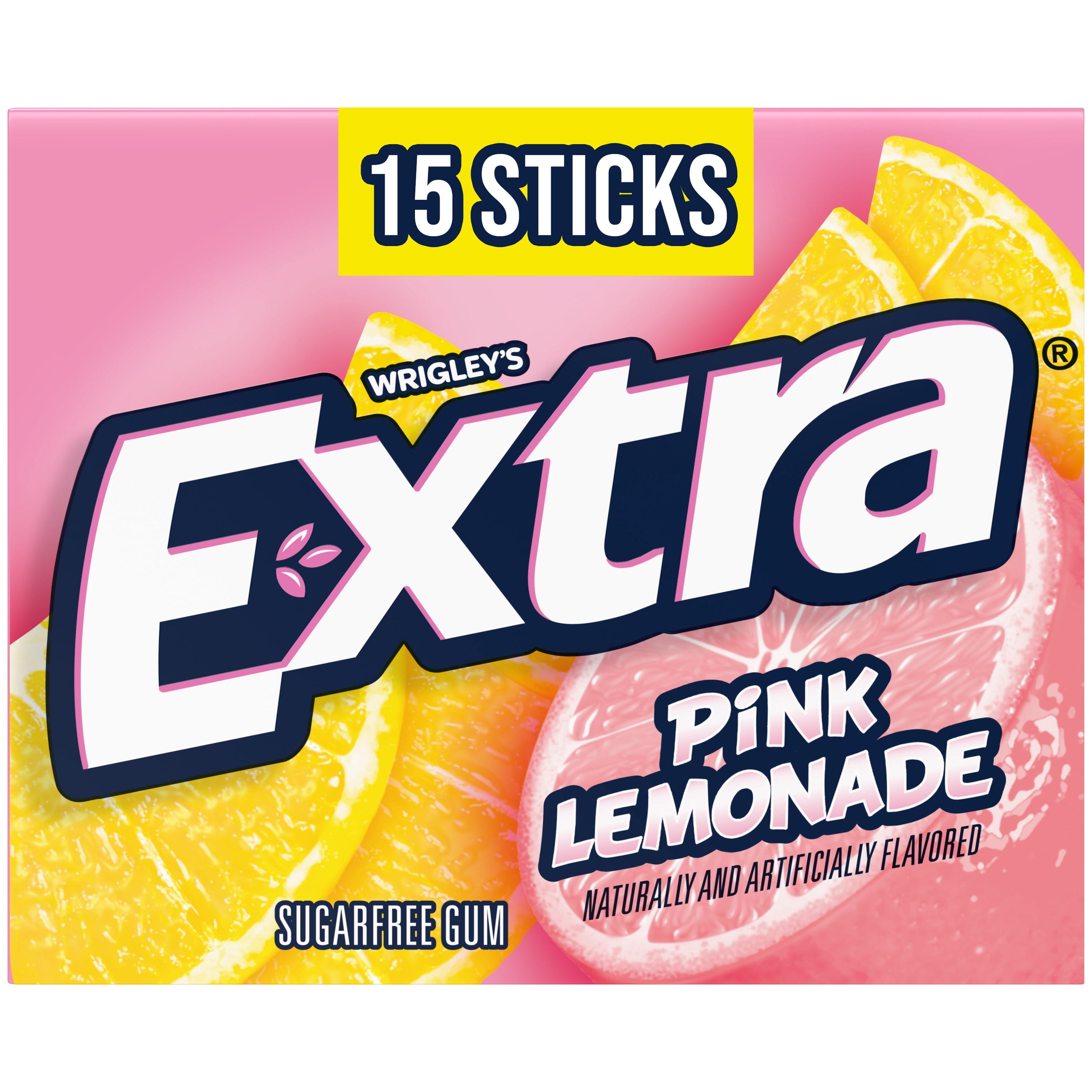 Wrigley's Extra - "Pink Lemonade" sugar free (15 Sticks)