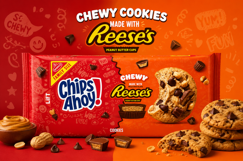 Chips Ahoy! Chewy "Reese's" FAMILY SIZE (403 g)