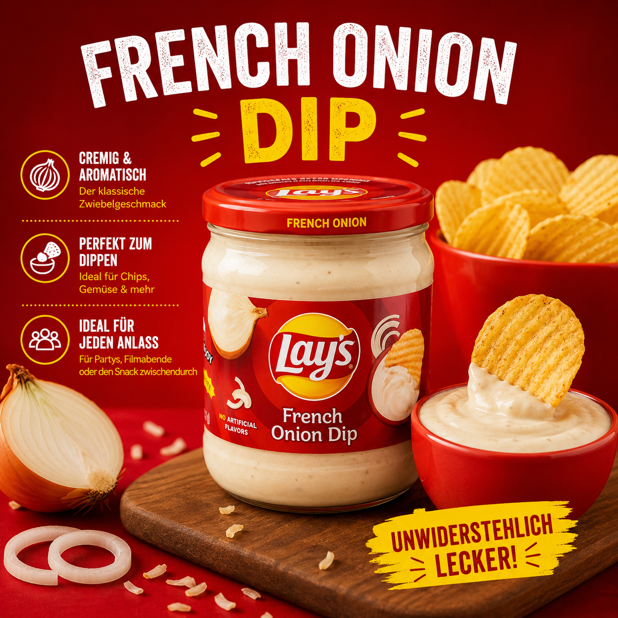 Lay's - Dip "French Onion" (425,2 g)