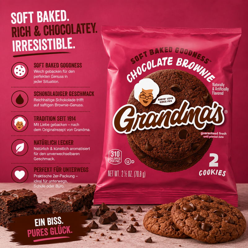 Grandma´s Cookies "Chocolate Brownie" (70,8 g)