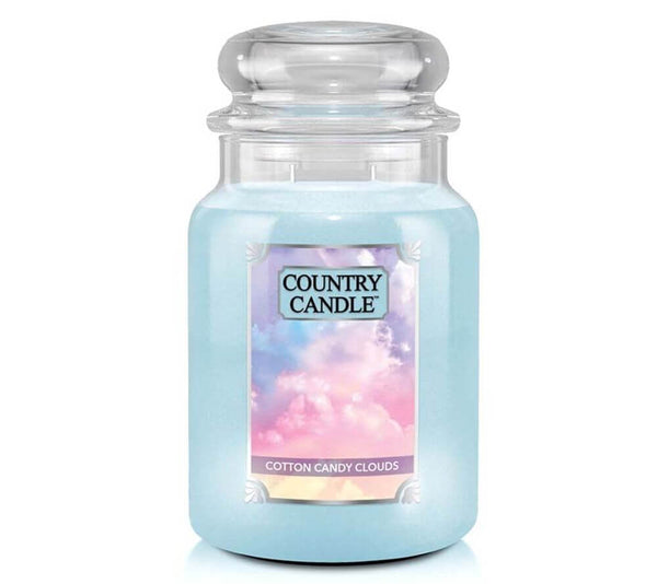 Country Candle - Large Jar "Cotton Candy Clouds" (680 g)