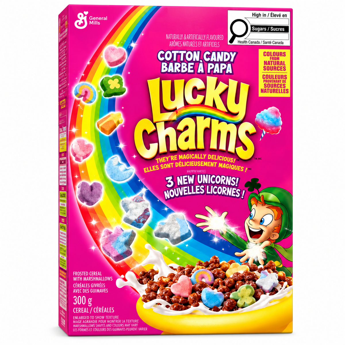 General Mills - Cereal "Lucky Charms COTTON CANDY" (300g)