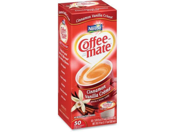 Nestle - Liquid Coffee Mate "Cinnamon Vanilla Creme" (50 x 11 ml)