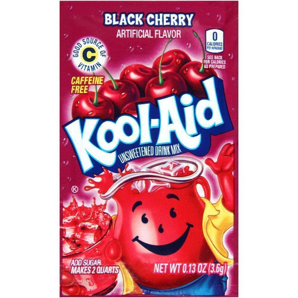 Kool-Aid - Instant Drink Mix - "Black Cherry" (3,6 g)