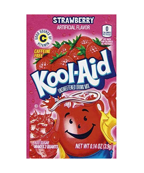 Kool-Aid - Instant Drink Mix - "Strawberry" (3,9 g)