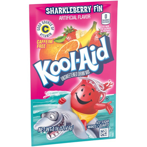 Kool-Aid - Instant Drink Mix - "Sharkleberry Fin" (4,6 g)