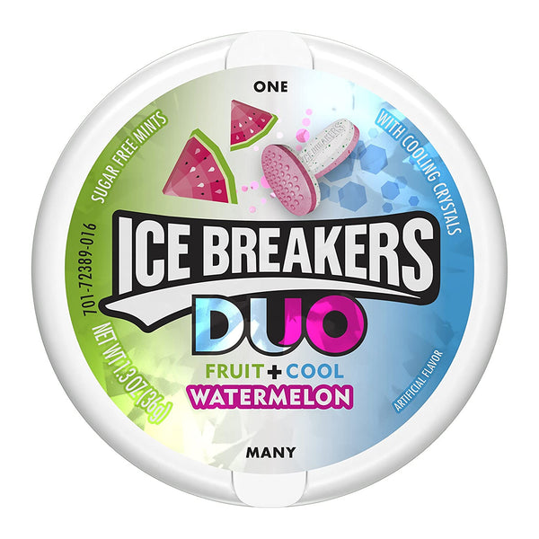 Ice Breakers - DUO Mints "Fruit & Cool Watermelon" (Sugar free) (36 g)