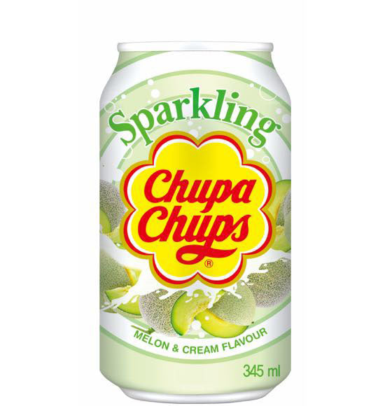 Chupa Chups - Sparkling "Melon & Cream Flavour" (345 ml)