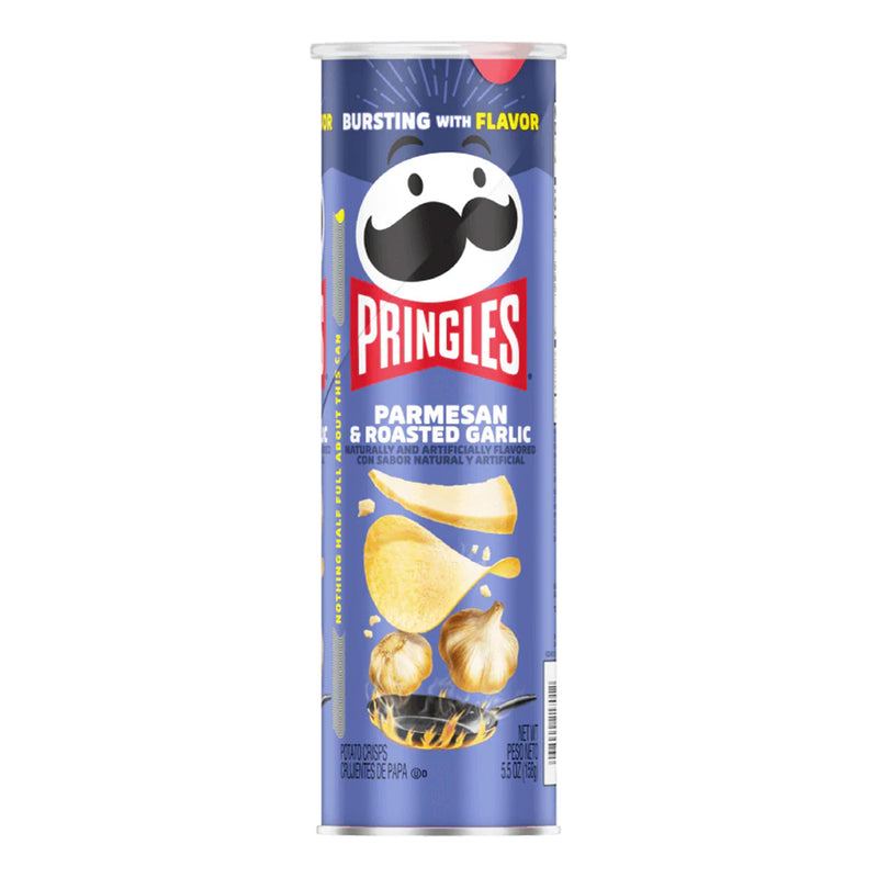 Pringles - Potato Chips "Parmesan & Roasted Garlic" (158 g)