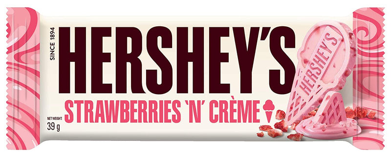 Hershey's - Chocolate Bar "Strawberries'n' Creme" (39 g)