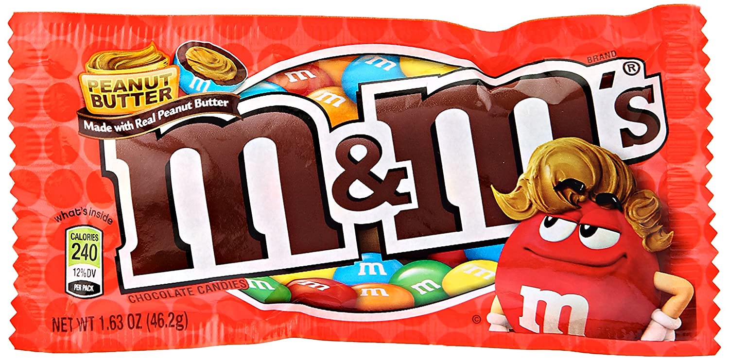 m&m's - Chocolate Candies "Peanut Butter" (46.2 g)