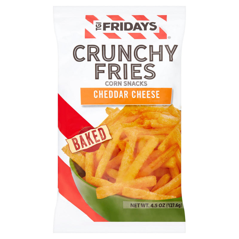 TGI Fridays - Corn Snacks "Crunchy Fries Cheddar Cheese" (127,6 g)