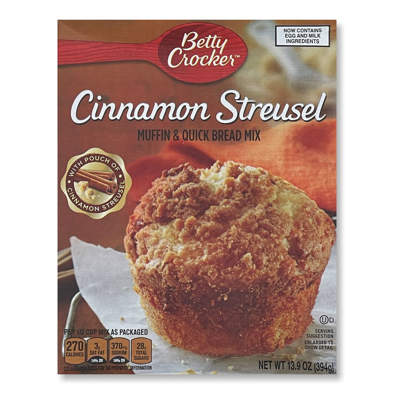 Betty Crocker - Muffin Mix "Cinnamon Streusel" (394 g)
