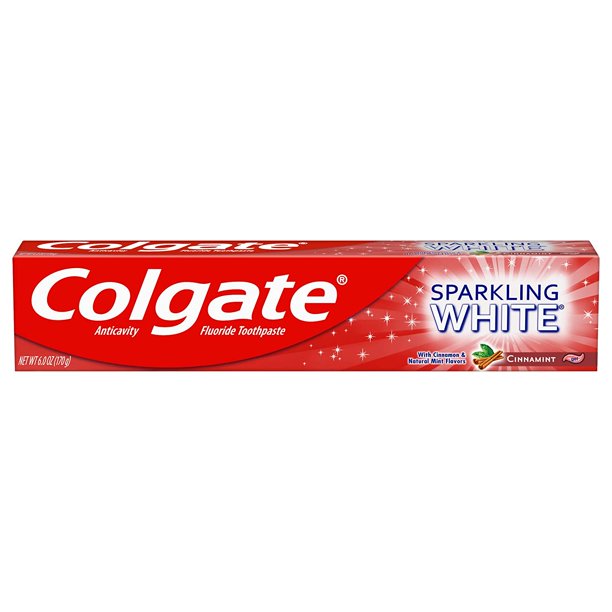 Colgate - Toothpaste "Sparkling White Cinnamint" (170 g)
