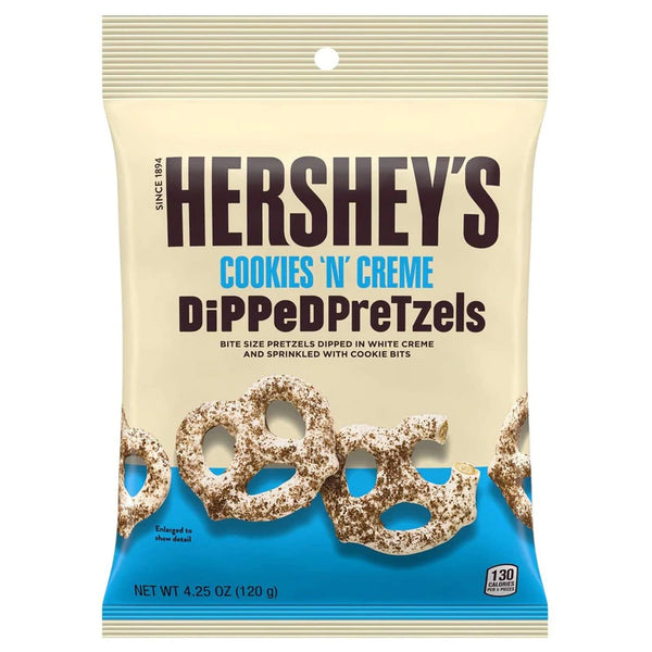 Hershey's - Cookies n Creme Dipped Pretzels (120 g)