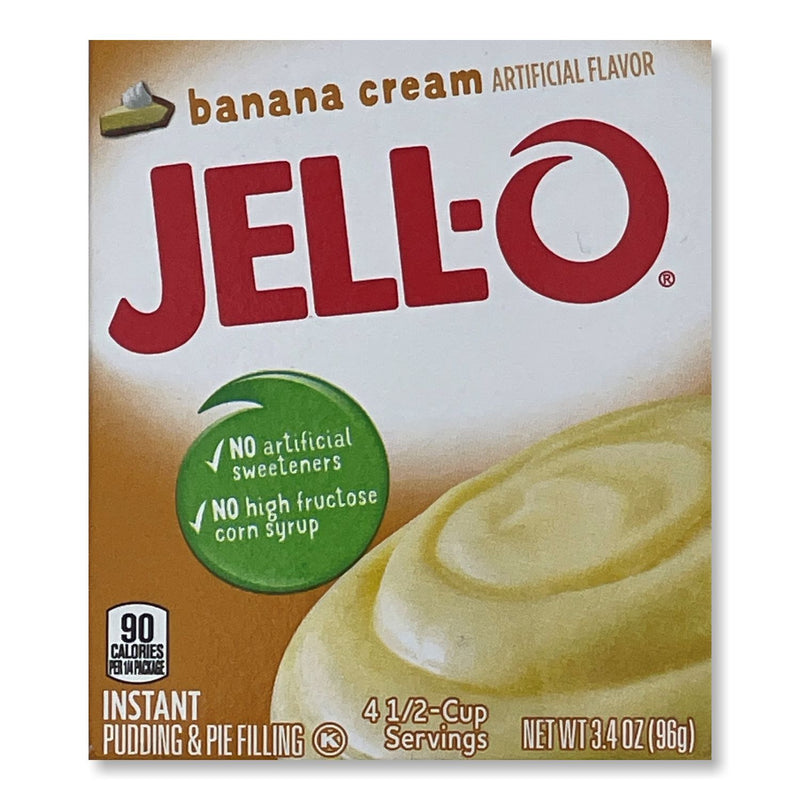 JELL-O - Instant Pudding "banana cream" (96 g)