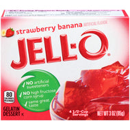 JELL-O - Instant Gelatin Dessert "strawberry banana" (85 g)