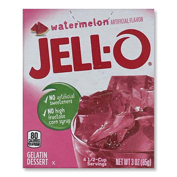 JELL-O - Instant Gelatin Dessert "watermelon" (85 g)