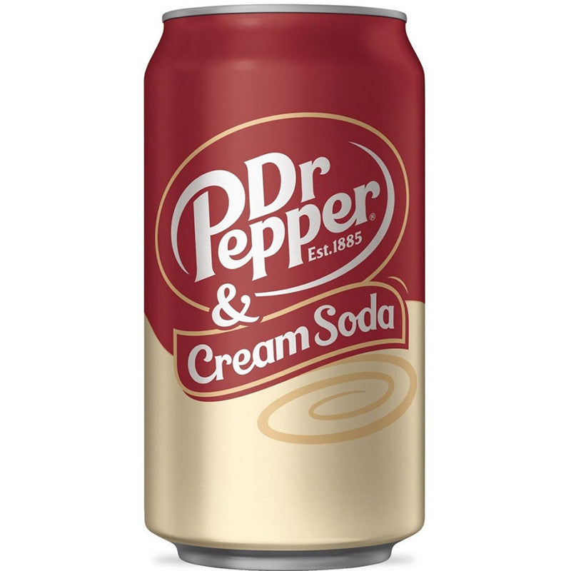 Dr Pepper & Cream Soda (355 ml)