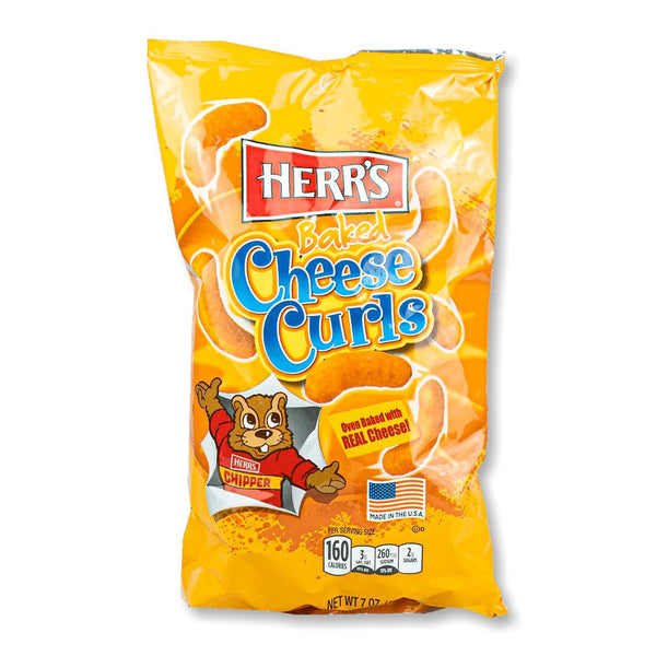 Herr's - flavored Baked Curls "Cheese" (170 g)