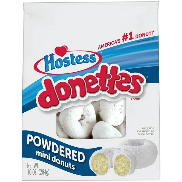 Hostess - donettes Mini Donuts "Powdered" (284 g)