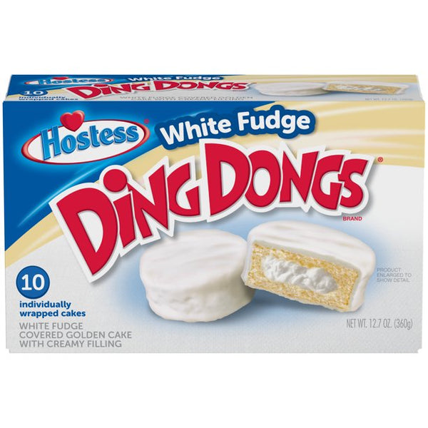 Hostess - Ding Dongs "White Fudge" (360 g)