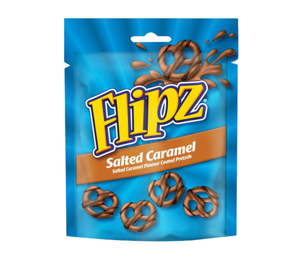 Flipz - Flavour Coated Pretzels "Salted Caramel" (90 g)