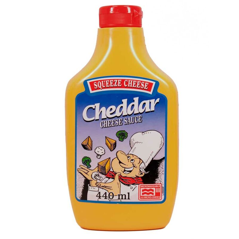 Old Fashioned Foods - Squeeze Cheese "Cheddar" (440 ml)