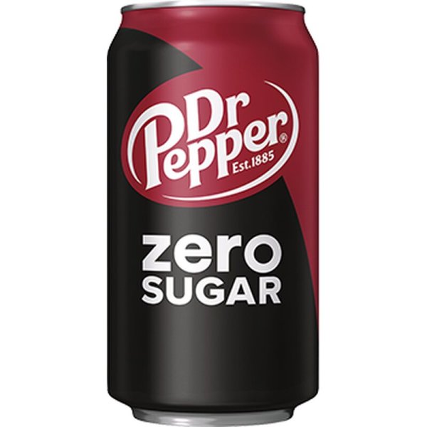 Dr Pepper "Classic" Zero Sugar (355 ml)