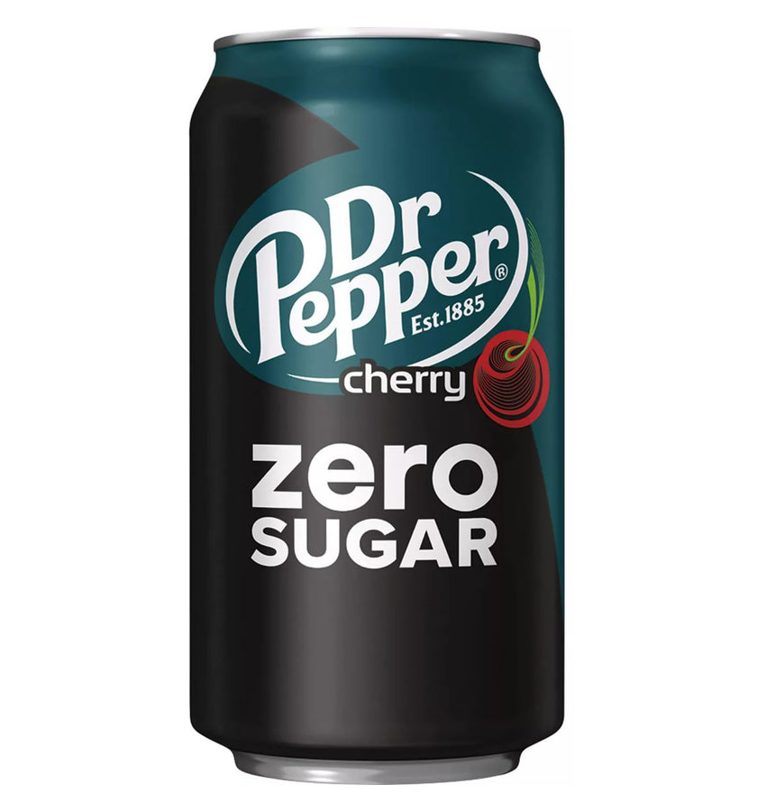 Dr Pepper "Cherry ZERO SUGAR“ (355 ml)