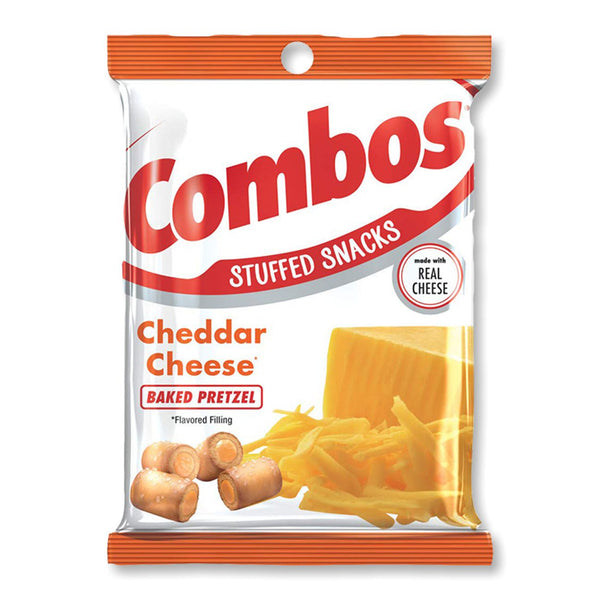Combos - Stuffed Snacks Baked Pretzel "Cheddar Cheese" (178,6 g)