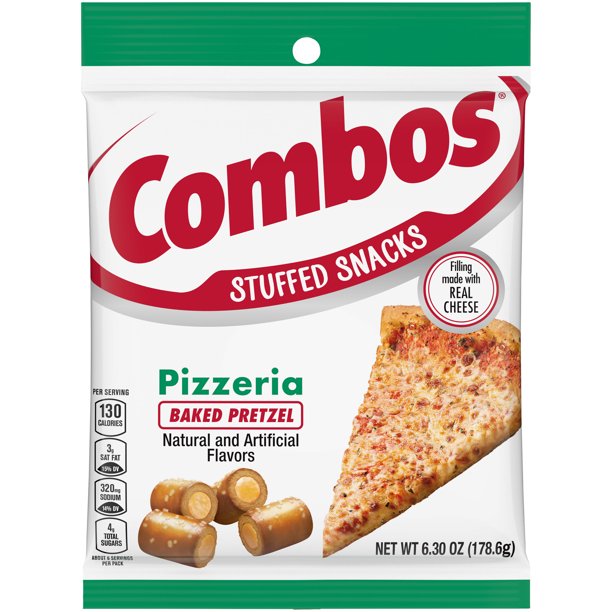 Combos - Stuffed Snacks Baked Pretzel "Pizzeria" (178,6 g)