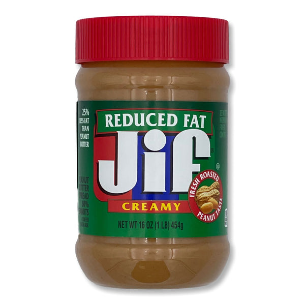 Jif - Peanut Butter "Creamy - Reduced Fat" (454 g)