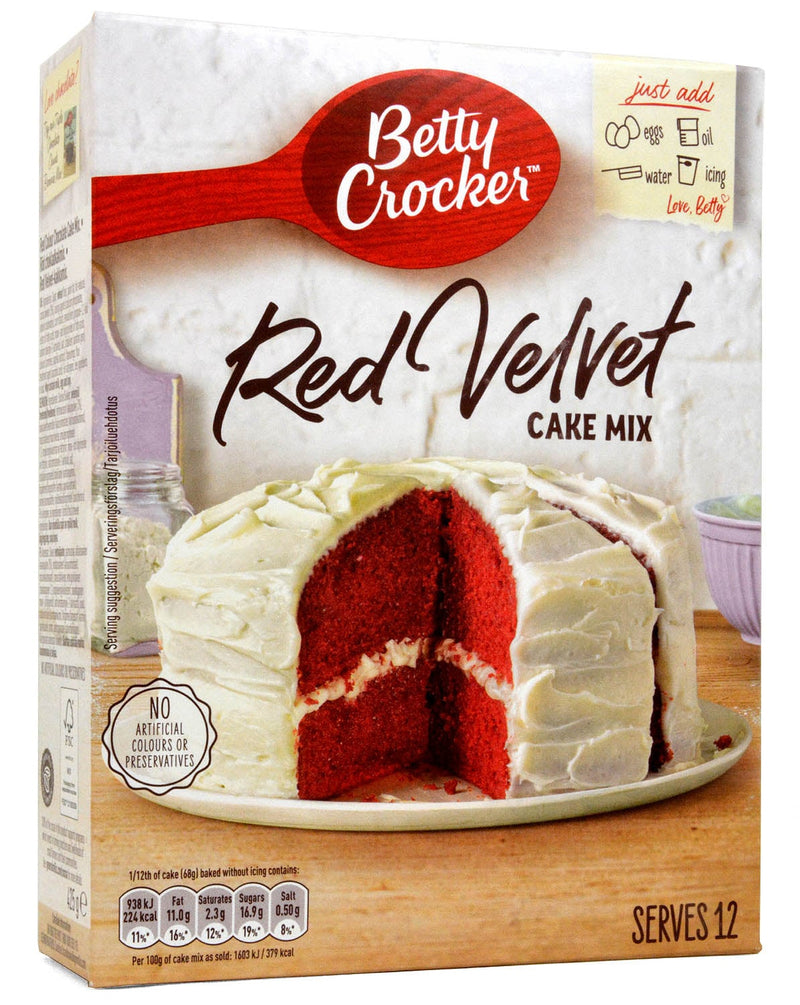Betty Crocker - Cake Mix "Red Velvet" (425 g)