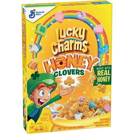 General Mills - Cereal "Lucky Charms Honey Clovers" (309 g)