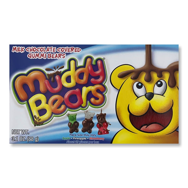 Muddy Bears - Milk Chocolate Covered Gummi Bears (88 g)