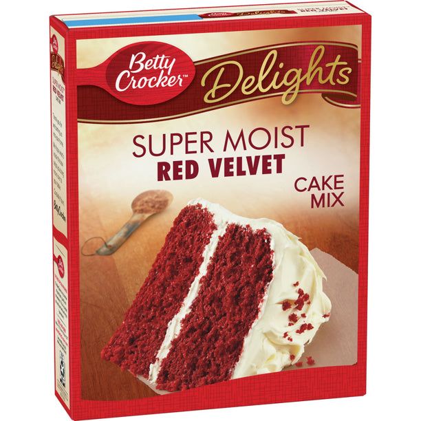 Betty Crocker - Super Moist Cake Mix "RED VELVET" (432 g)