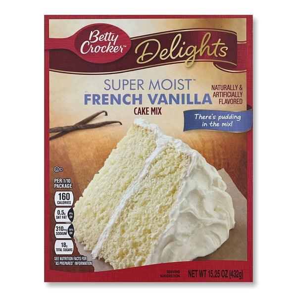 Betty Crocker - Super Moist Cake Mix "French Vanilla" (432 g)