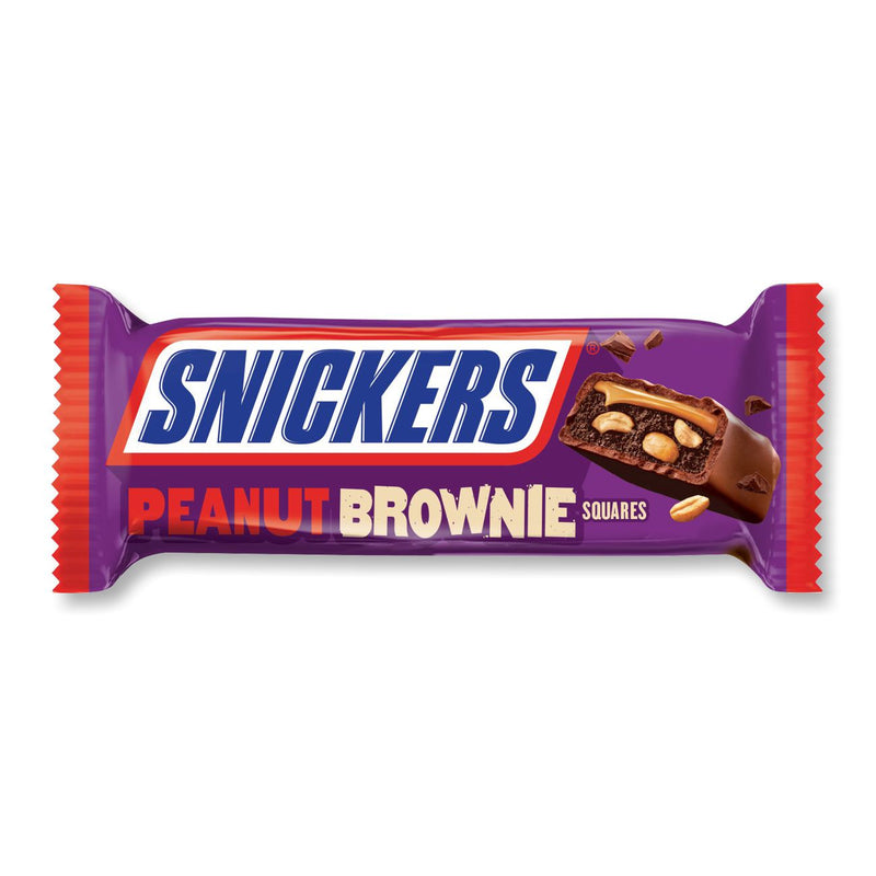 Snickers - Chocolate Bar "Peanut Brownie Squares" (34 g)