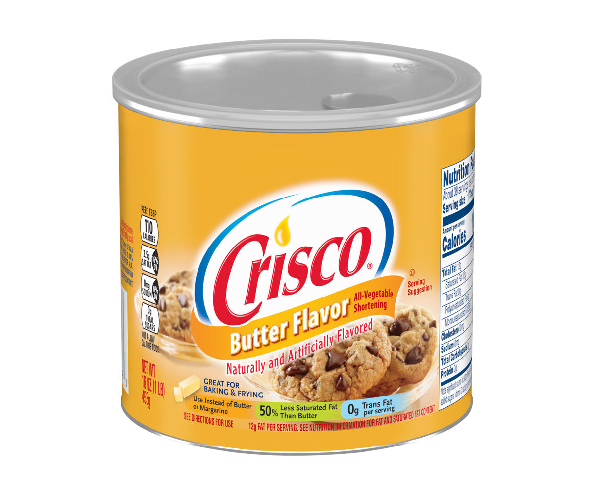 Crisco AllVegetable Shortening "Butter Flavor" (453g)