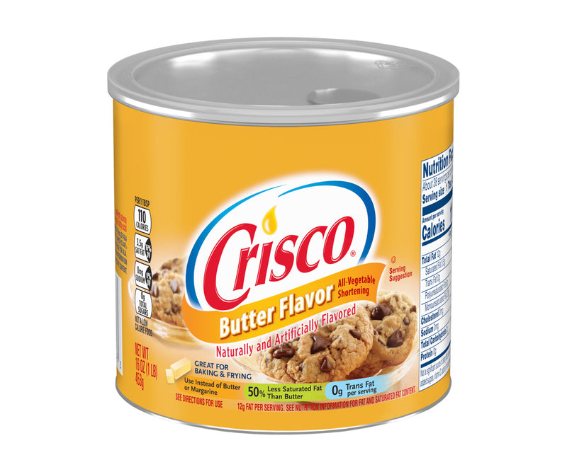 Crisco - All-Vegetable Shortening "Butter Flavor" (453g)