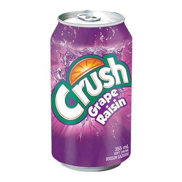 Crush - Soda "Grape Raisin" (355 ml)