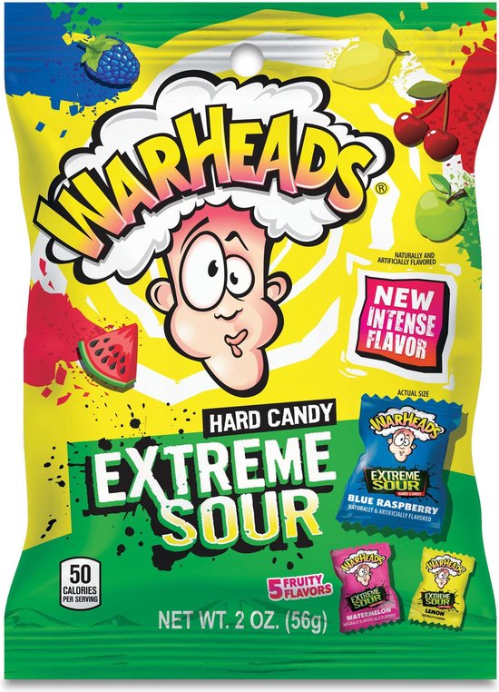 Warheads - Hard Candy "Extreme Sour" (56 g)