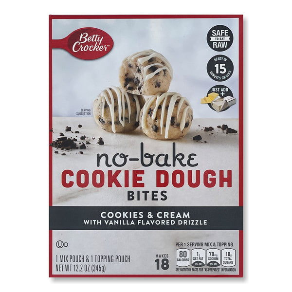 Betty Crocker - no-bake "Cookie Dough Bites" (345 g)
