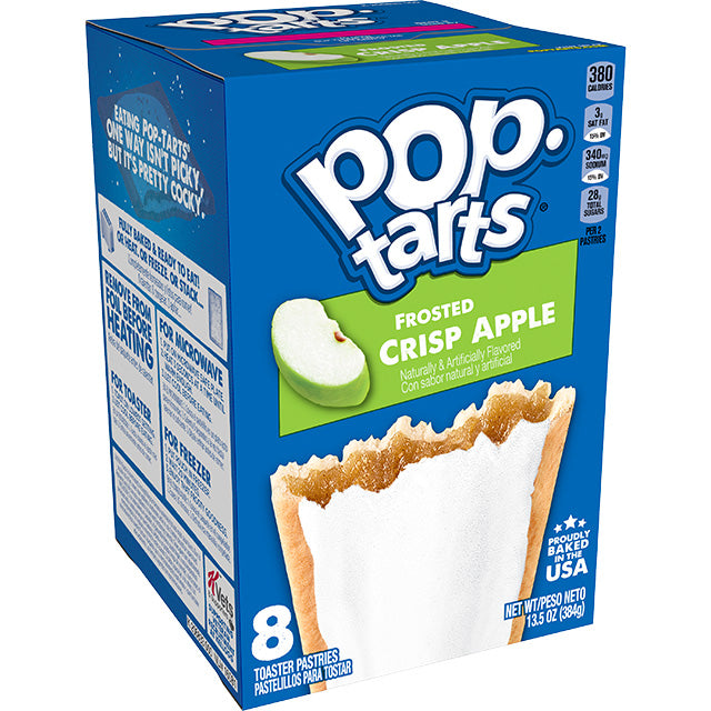 Kellogg's - Pop-Tarts "Frosted Crisp Apple" (384 g)